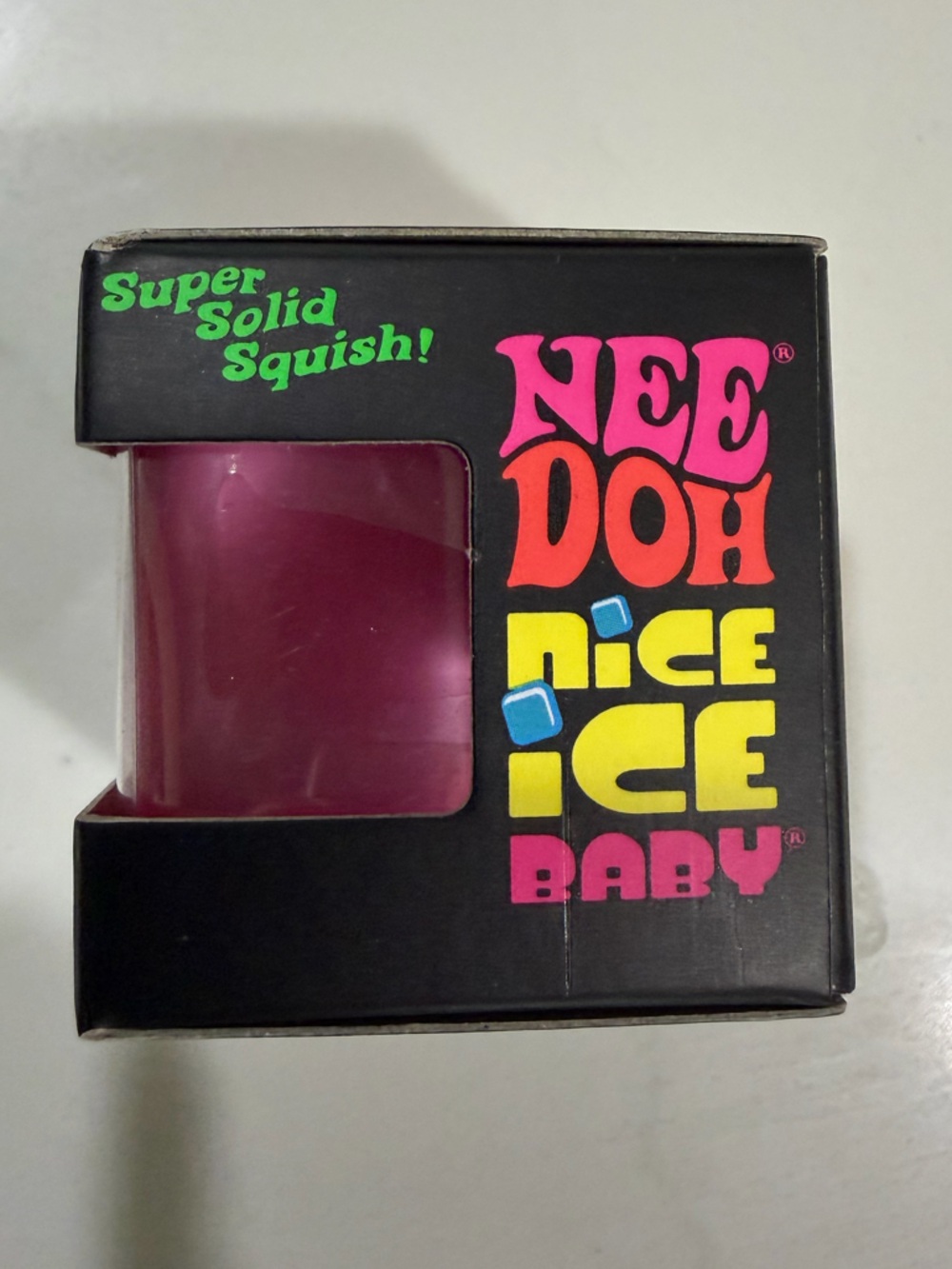 Schylling NEEDOH Nice Ice Baby - Pink NIB - “Teenie” size ice cube - Picture 4 of 8